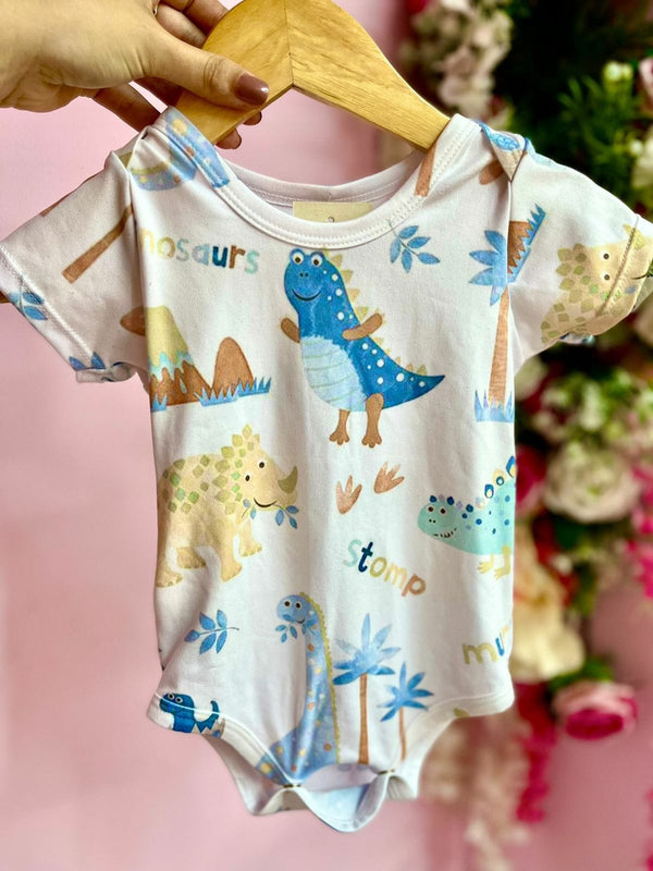 BODY DE BEBE DINOSAURIO