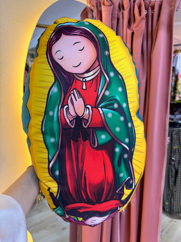 Cojín virgen Guadalupe