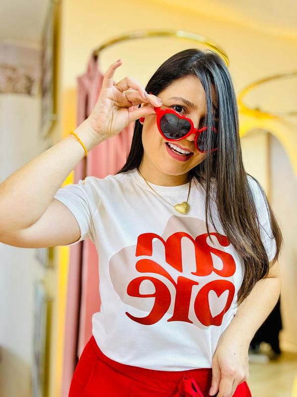 Camiseta corazon amore