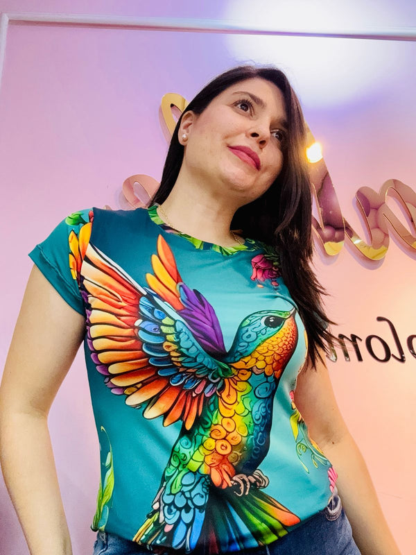 CAMISETA COLIBRI