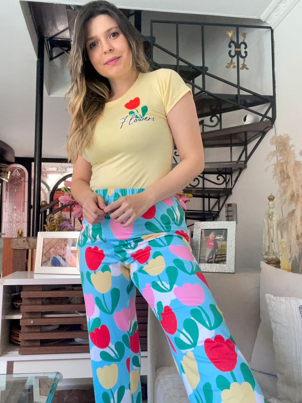 PIJAMA FLOWERS