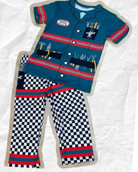 PIJAMA DISFRAZ MECANICO