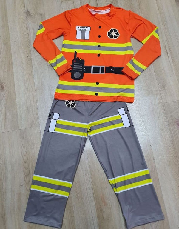 PIJAMA DISFRAZ ASEADOR