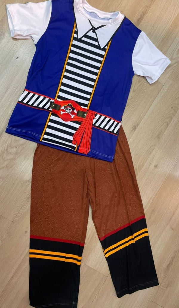 PIJAMA DISFRAZ PIRATA